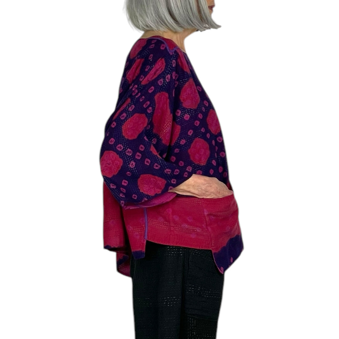 3/4 SLEEVE MIO CROP TOP