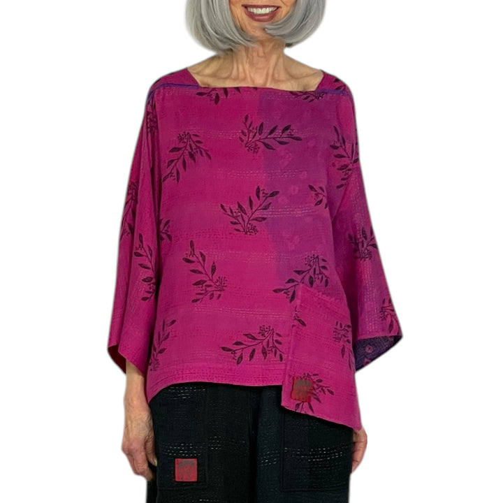 3/4 SLEEVE MIO CROP TOP