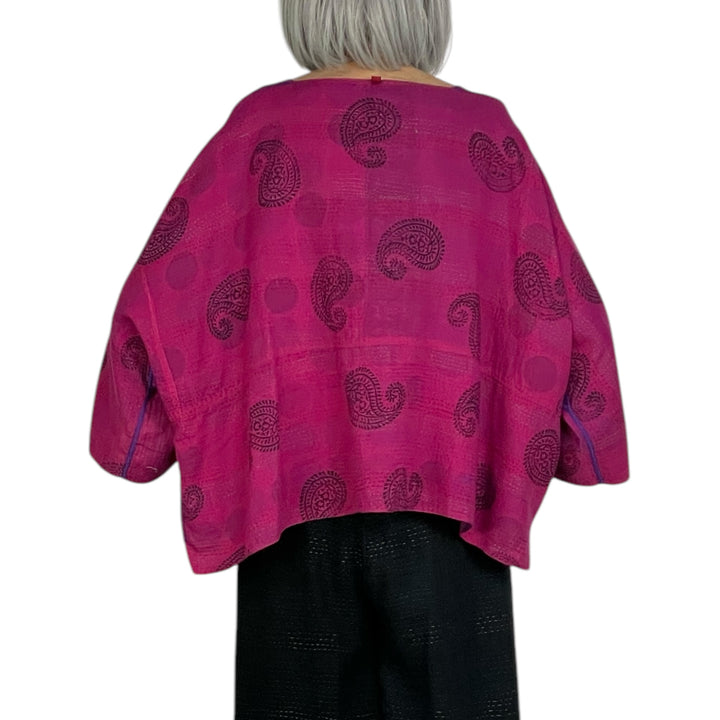 3/4 SLEEVE MIO CROP TOP