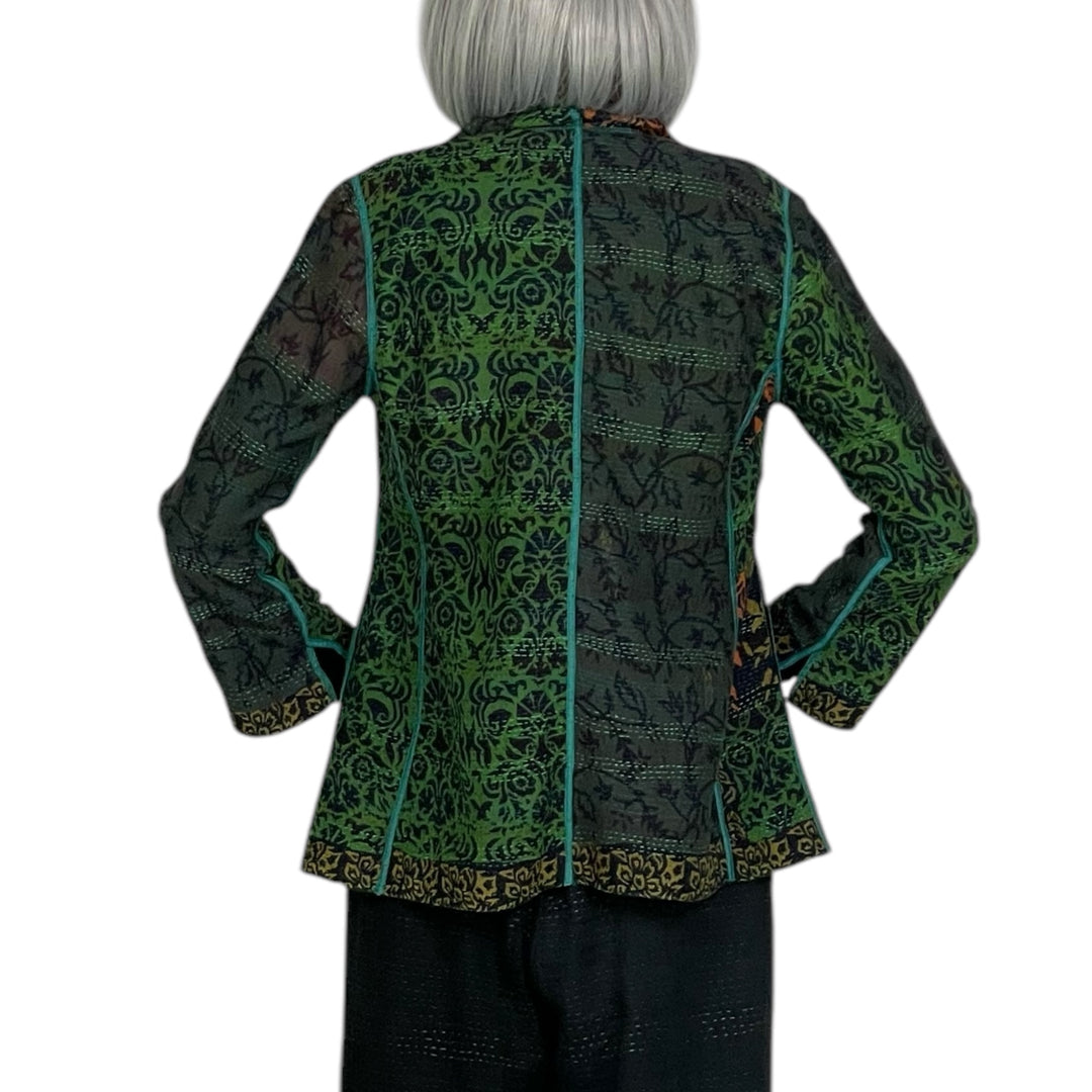 BAGH PRINT SHORT JACKET
