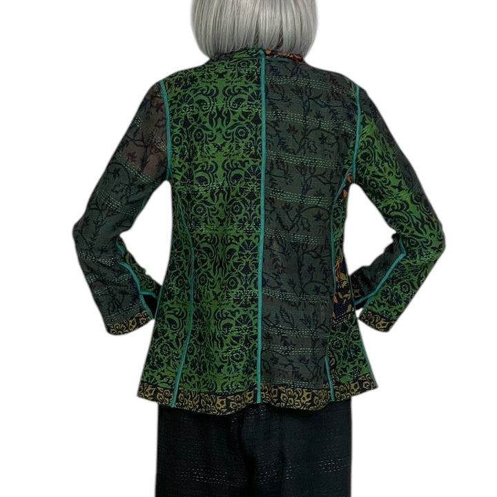 BAGH PRINT SHORT JACKET