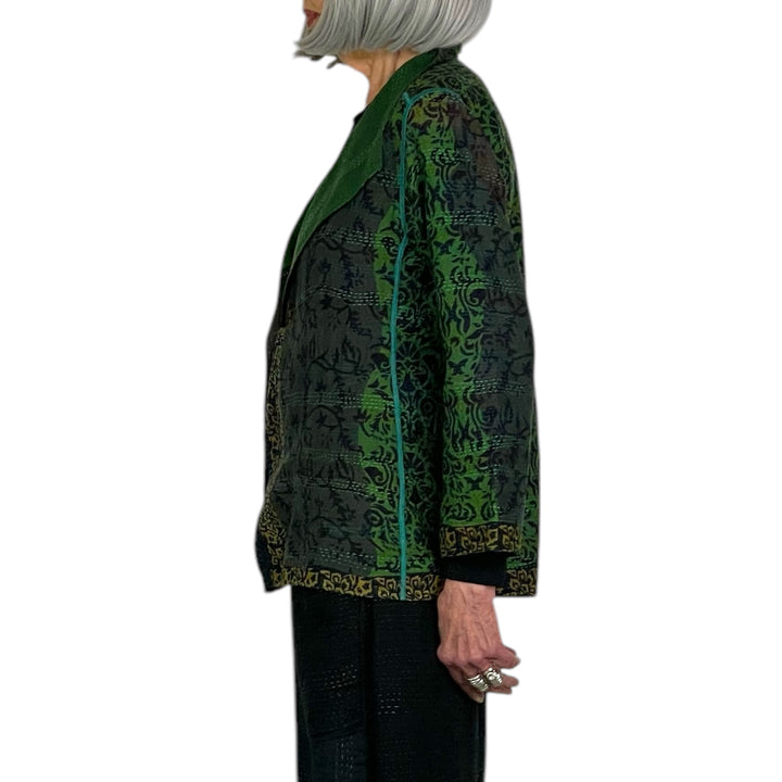 BAGH PRINT SHORT JACKET
