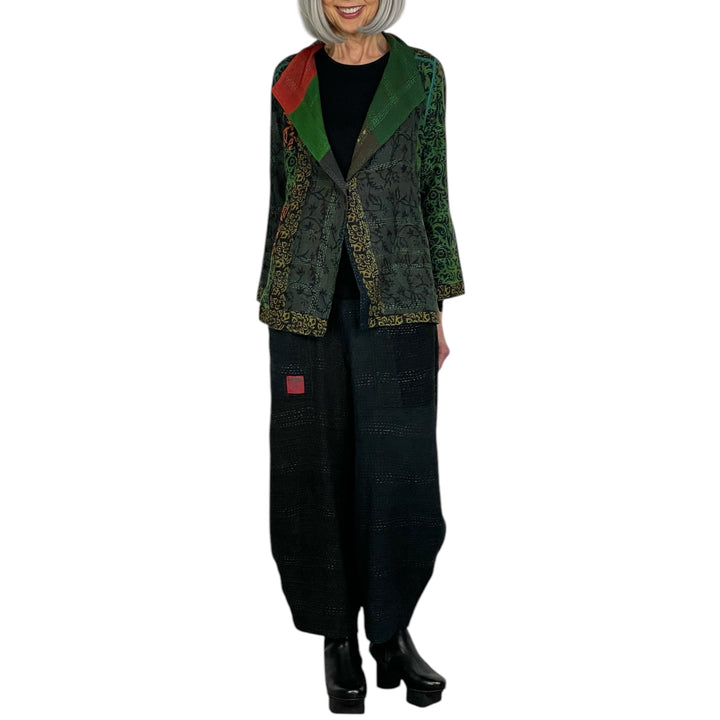 BAGH PRINT SHORT JACKET