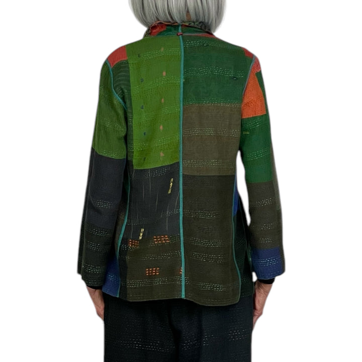 BAGH PRINT SHORT JACKET