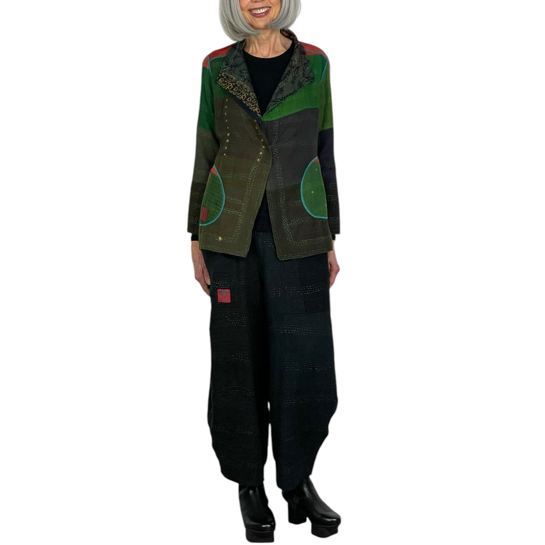 BAGH PRINT SHORT JACKET