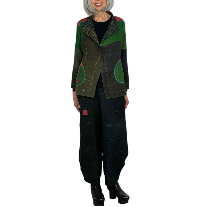 BAGH PRINT SHORT JACKET