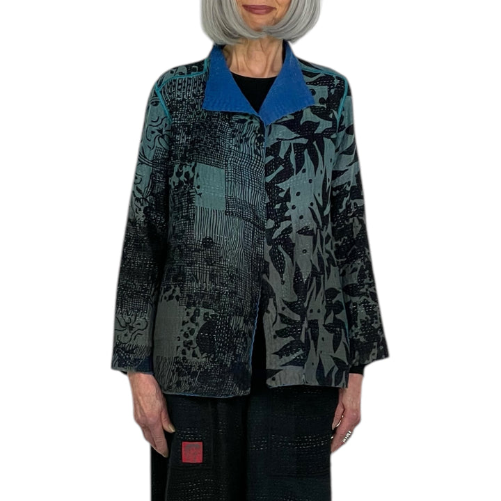 TWILIGHT PRINT SHORT JACKET 