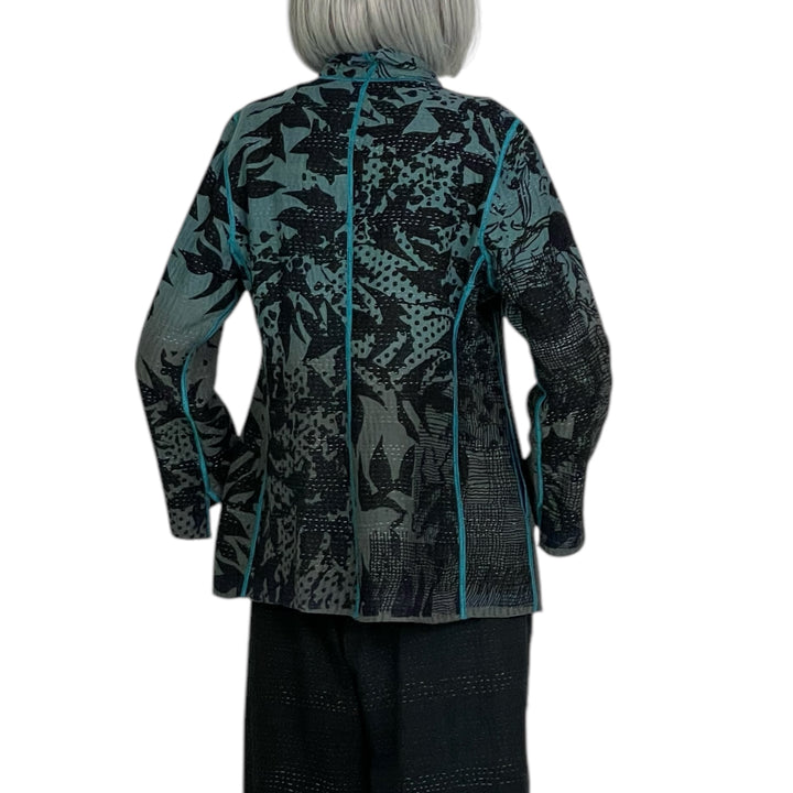 TWILIGHT PRINT SHORT JACKET