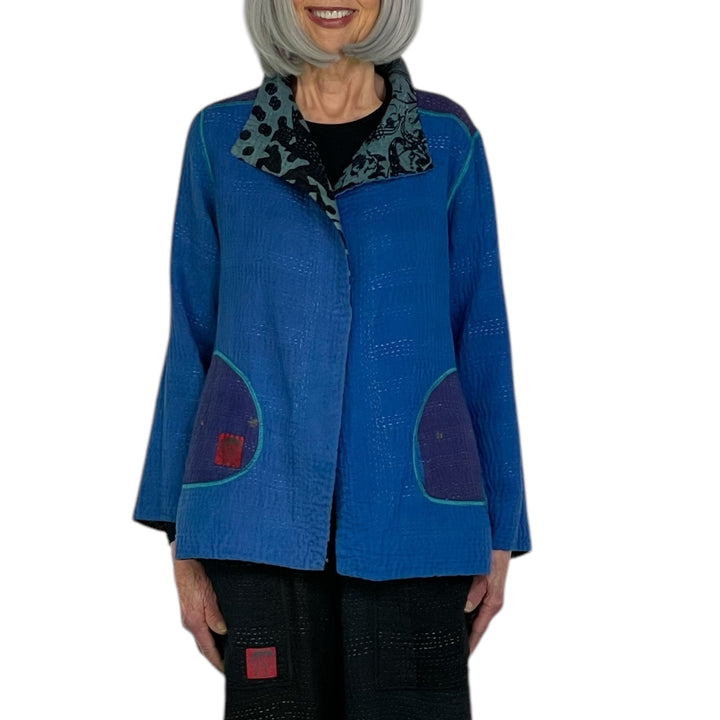 TWILIGHT PRINT SHORT JACKET