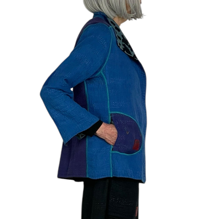 TWILIGHT PRINT SHORT JACKET