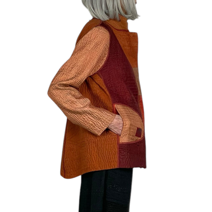 SW PATCH KANTHA SIMPLE JACKET