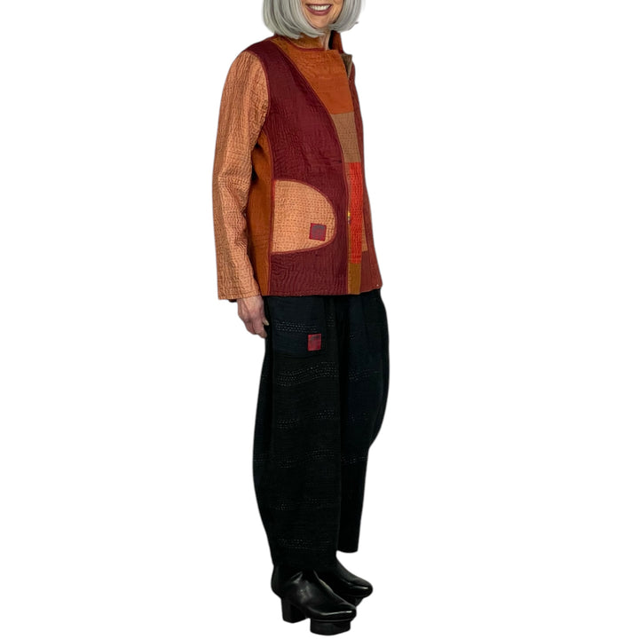 SW PATCH KANTHA SIMPLE JACKET