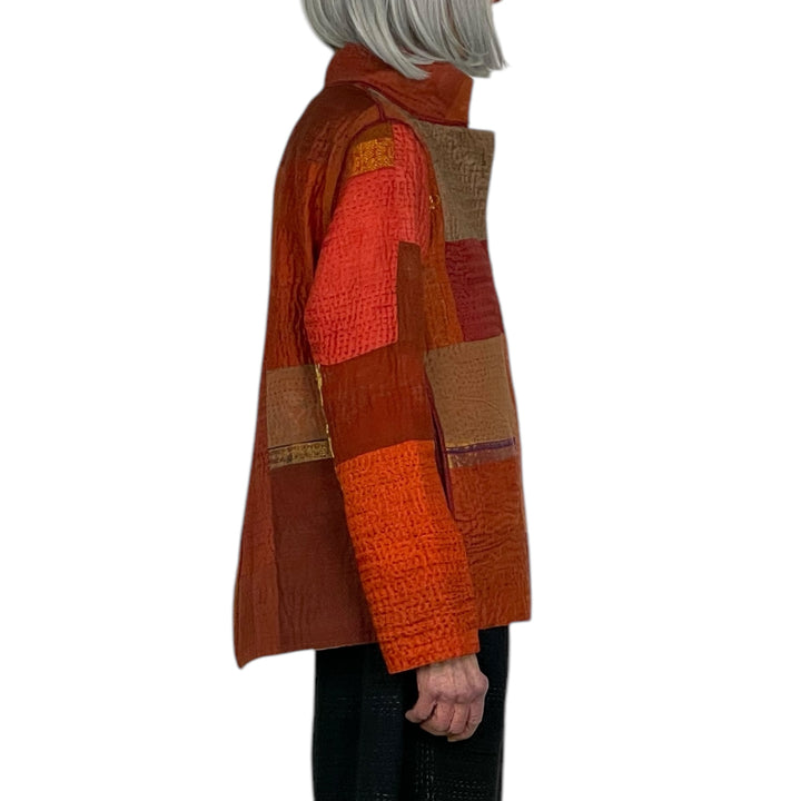 SW PATCH KANTHA SIMPLE JACKET