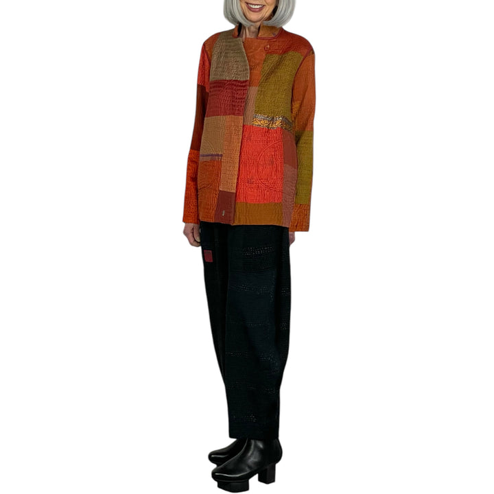 SW PATCH KANTHA SIMPLE JACKET
