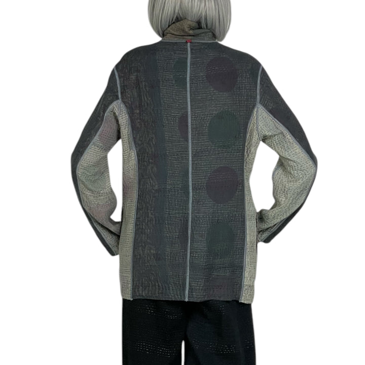 FRAYED PATCH BASIC JACKET