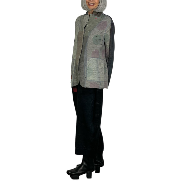 FRAYED PATCH BASIC JACKET