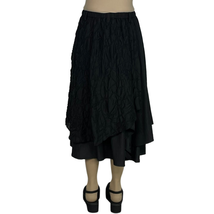 STITCHED EMBROIDERY SKIRT