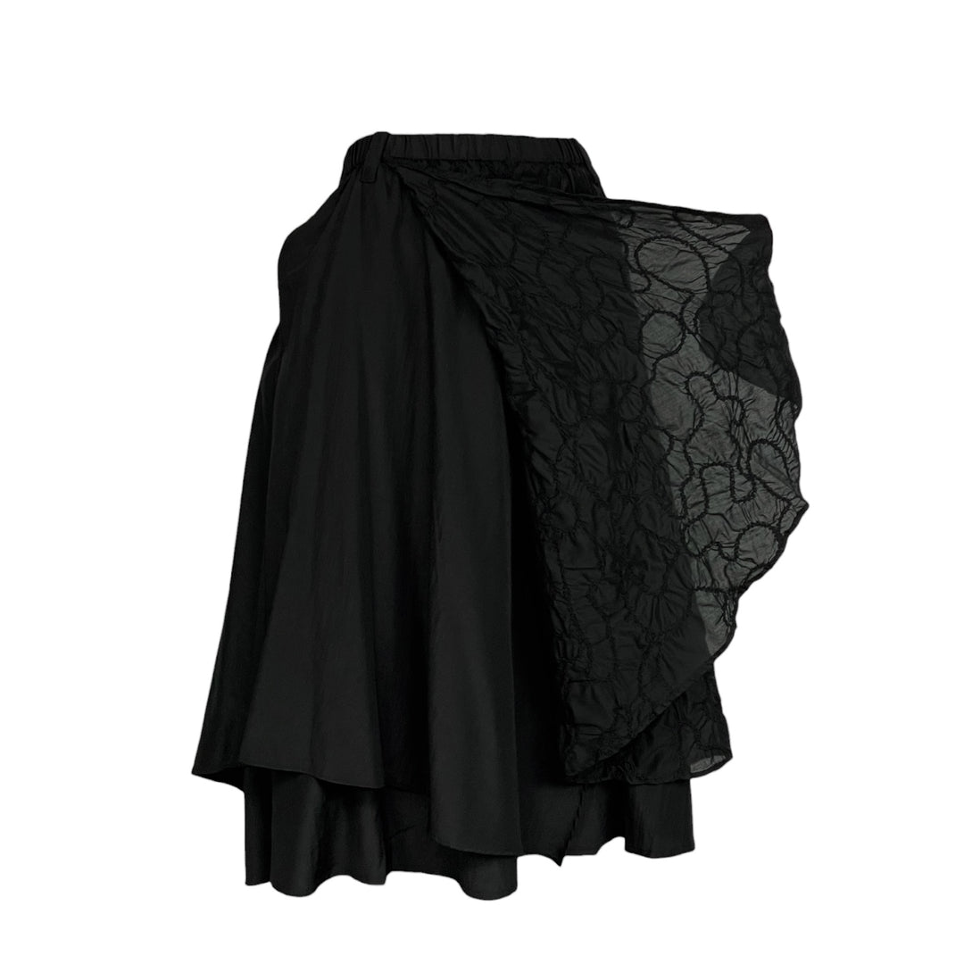 STITCHED EMBROIDERY SKIRT