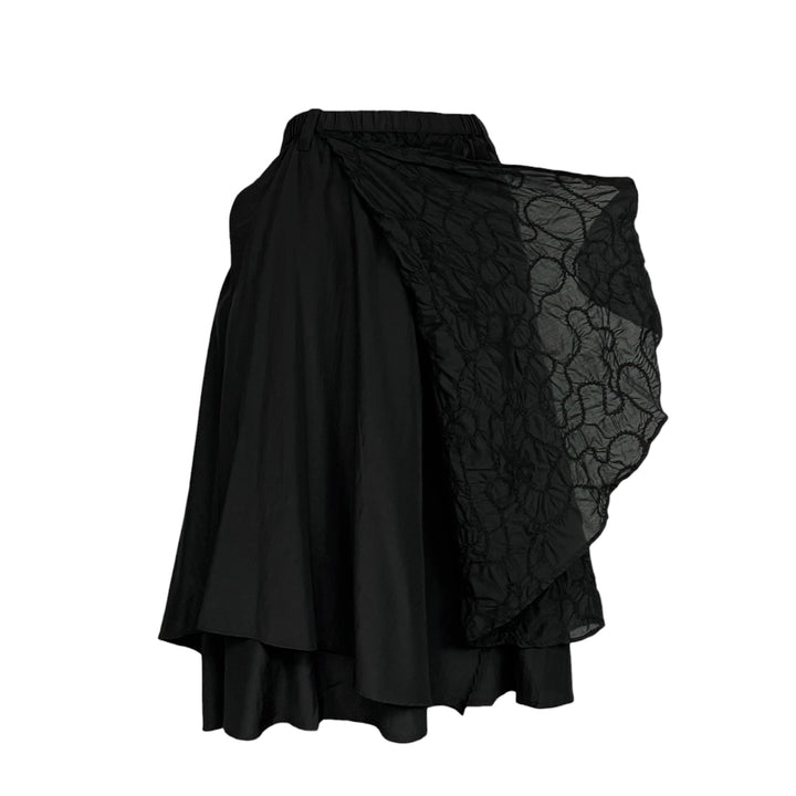 STITCHED EMBROIDERY SKIRT