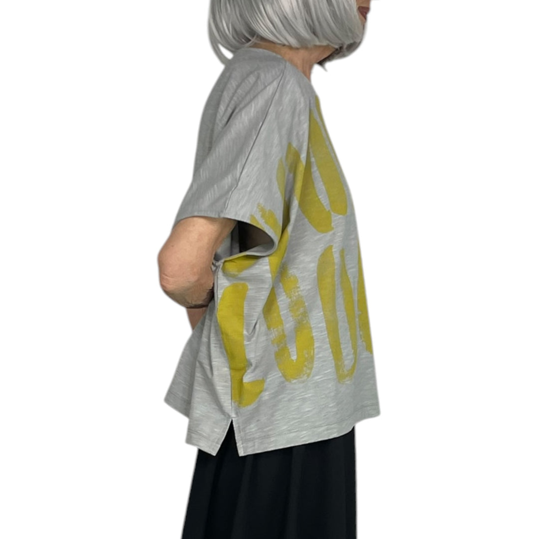 GRAPHIC PRINT BOXY T-SHIRT