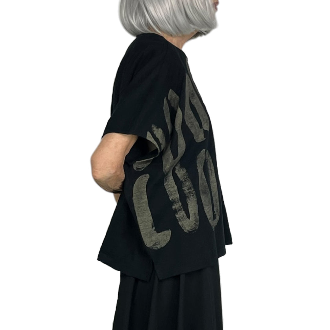 GRAPHIC PRINT BOXY T-SHIRT