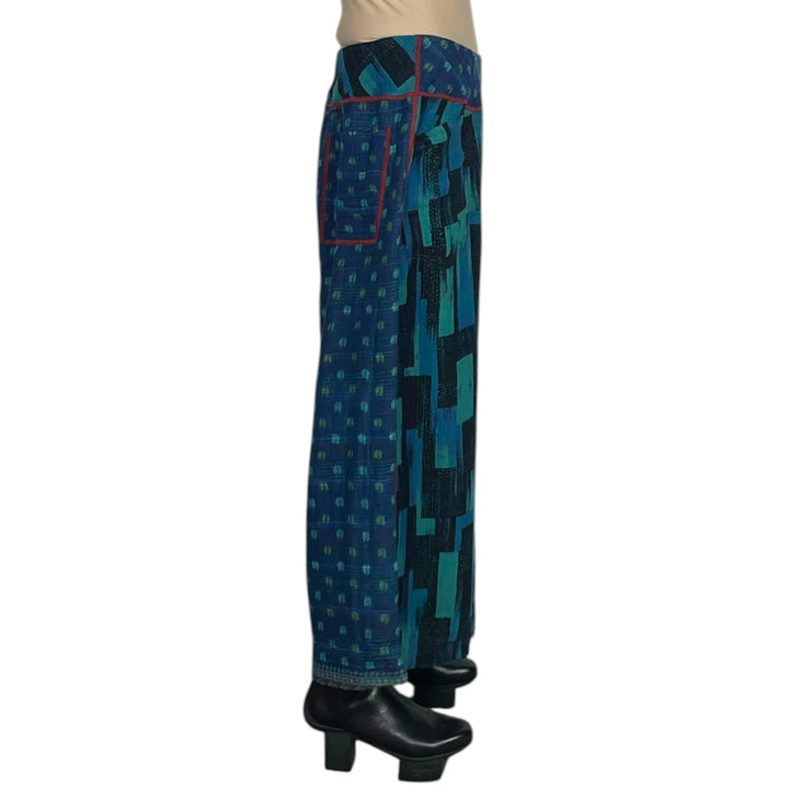 MID RISE WIDE LEG PANT