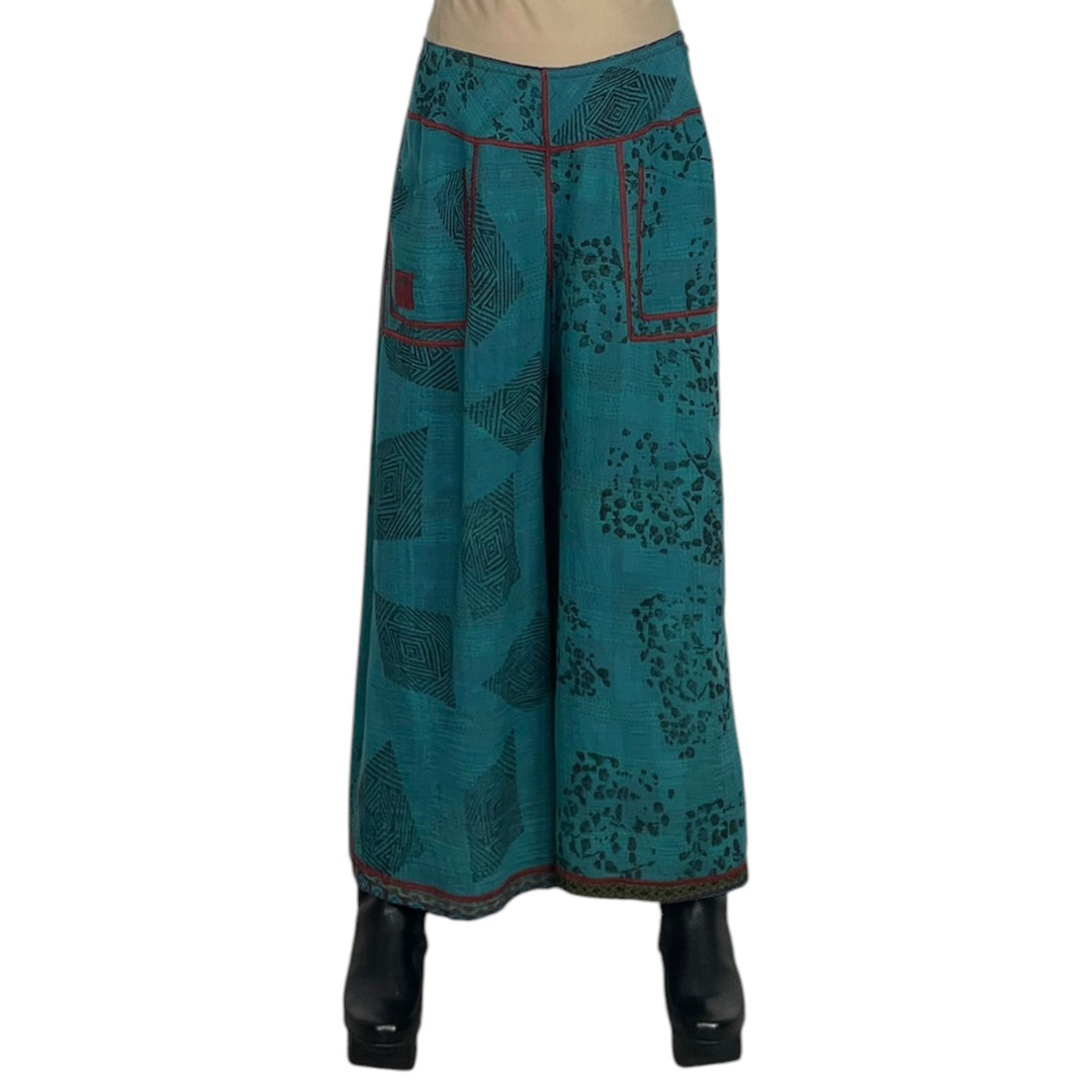 MID RISE WIDE LEG PANT