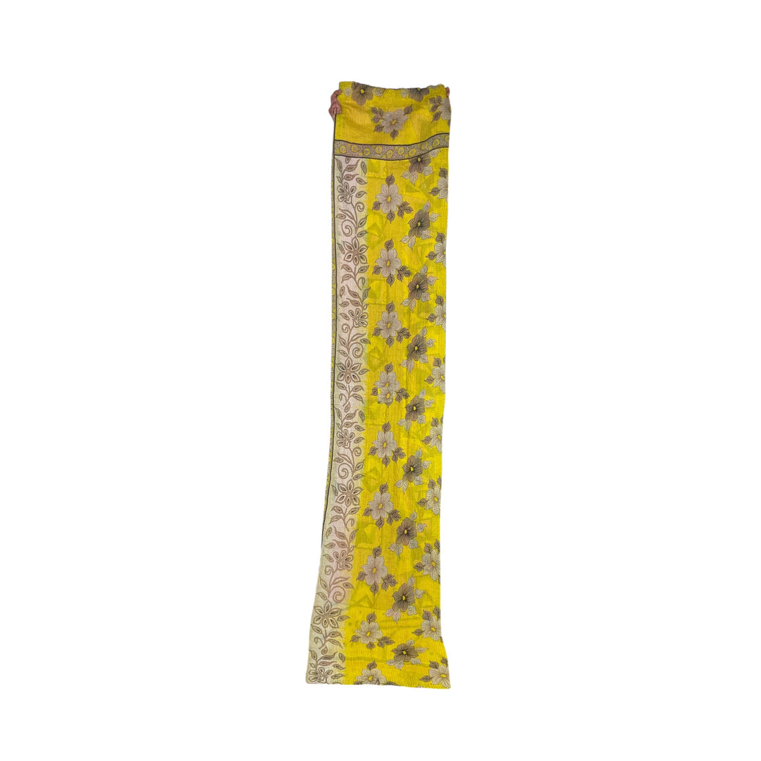 VINTAGE COTTON KANTHA SCARF STANDARD