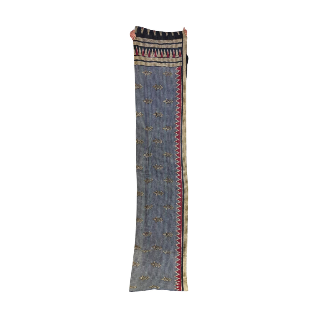 VINTAGE COTTON KANTHA SCARF STANDARD