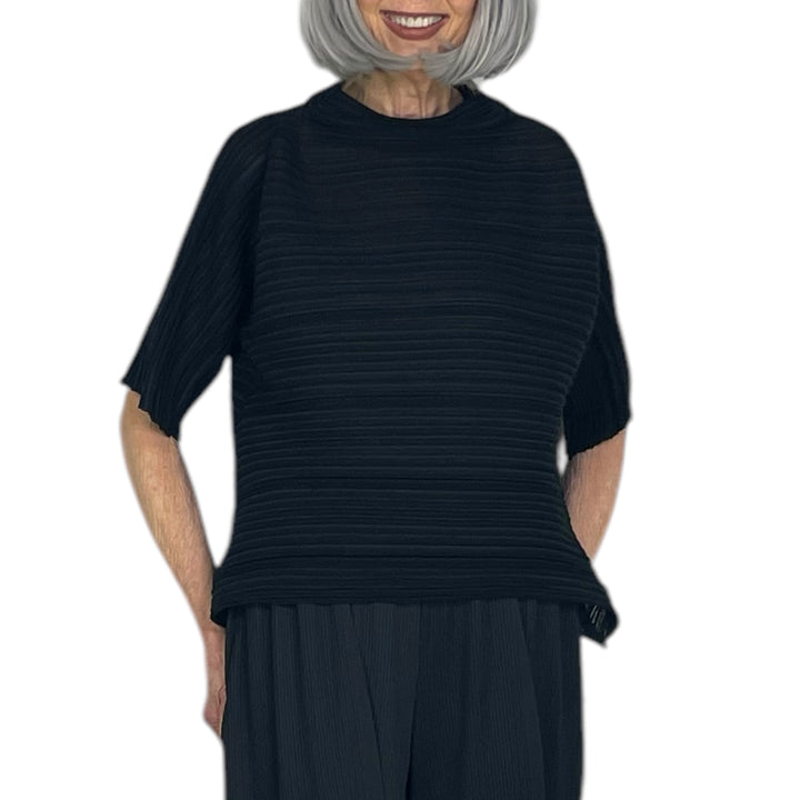 SHEER BOUNCE KNIT TOP
