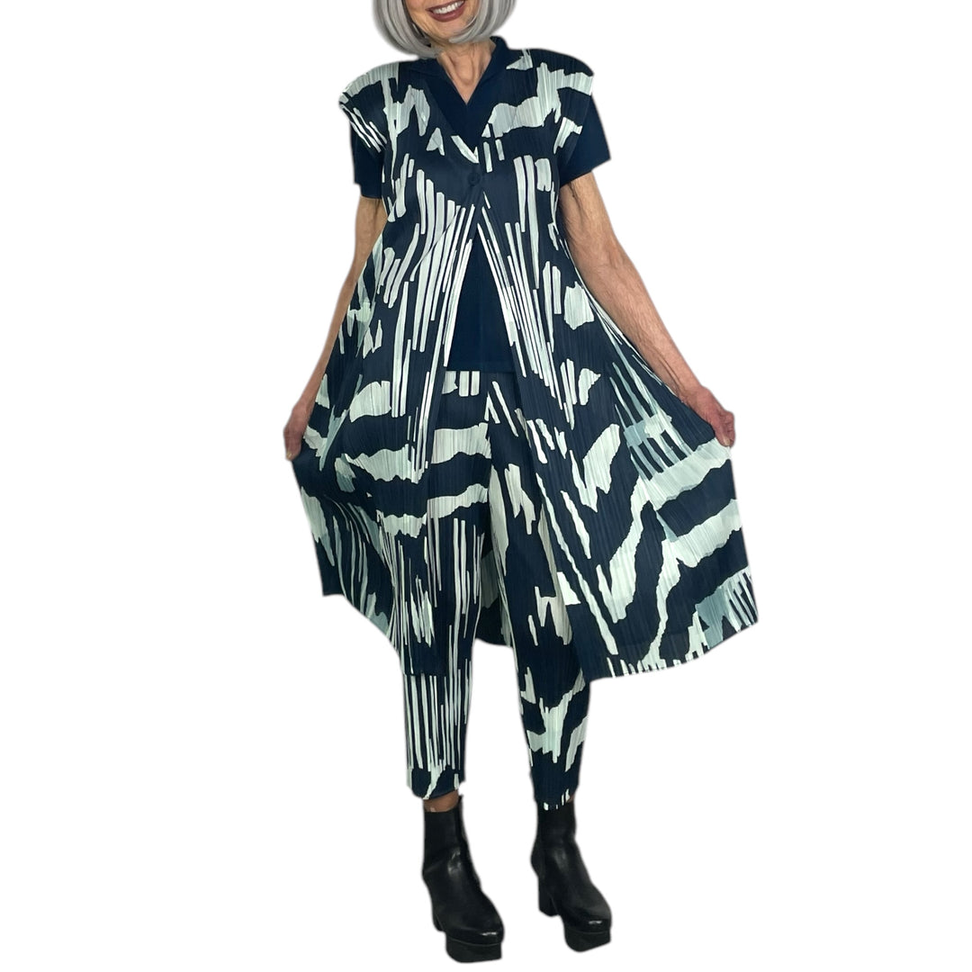 REFRACTION LONG VEST