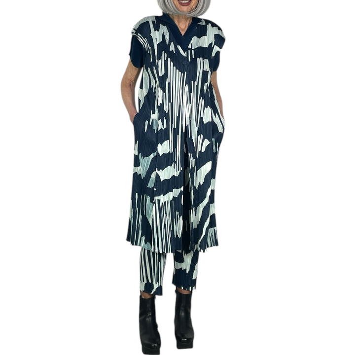 REFRACTION LONG VEST