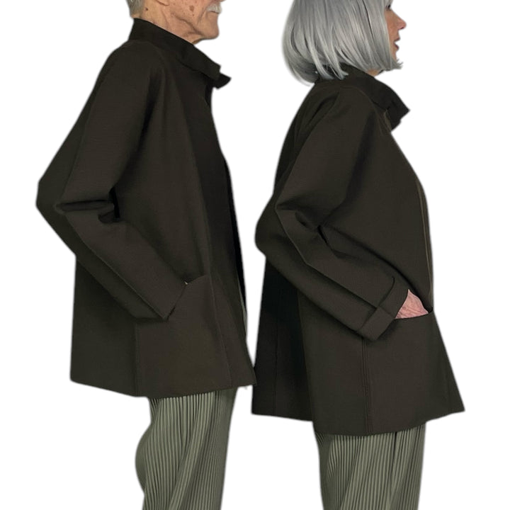 INLAID KNIT CARDIGAN