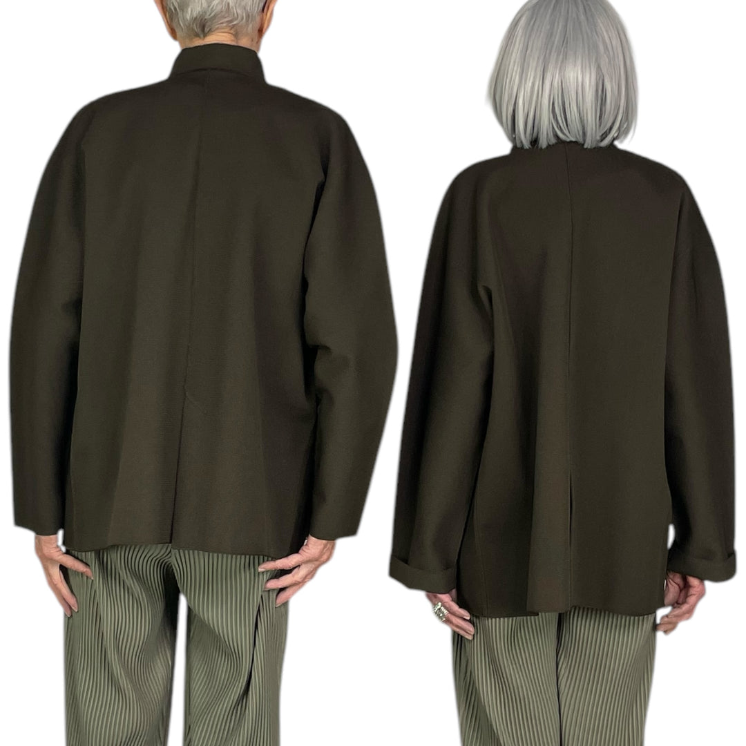 INLAID KNIT CARDIGAN