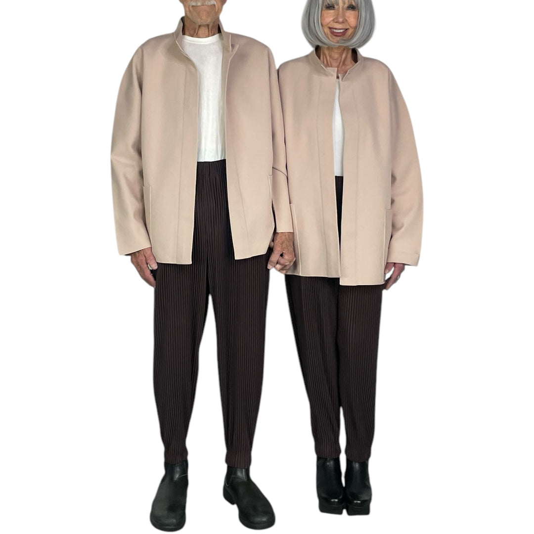 INLAID KNIT CARDIGAN