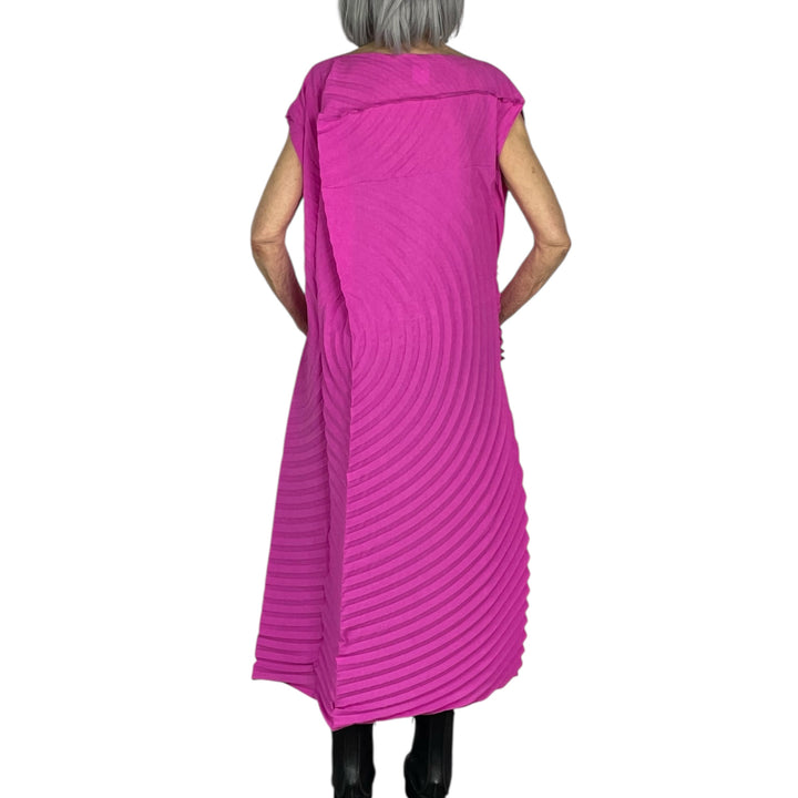 PAPER BAG PLEATS DRESS