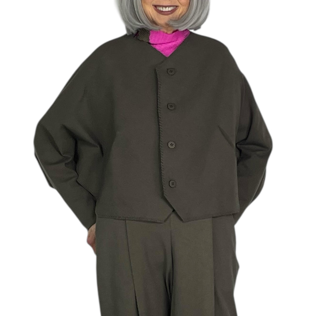 CAMPAGNE BUTTON FRONT JACKET