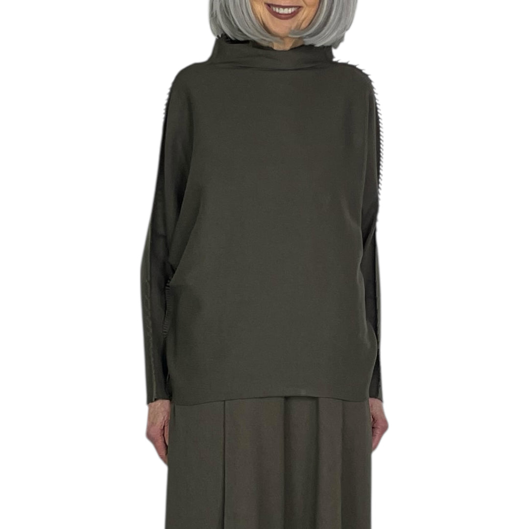 CAMPAGNE HIGH NECK TOP