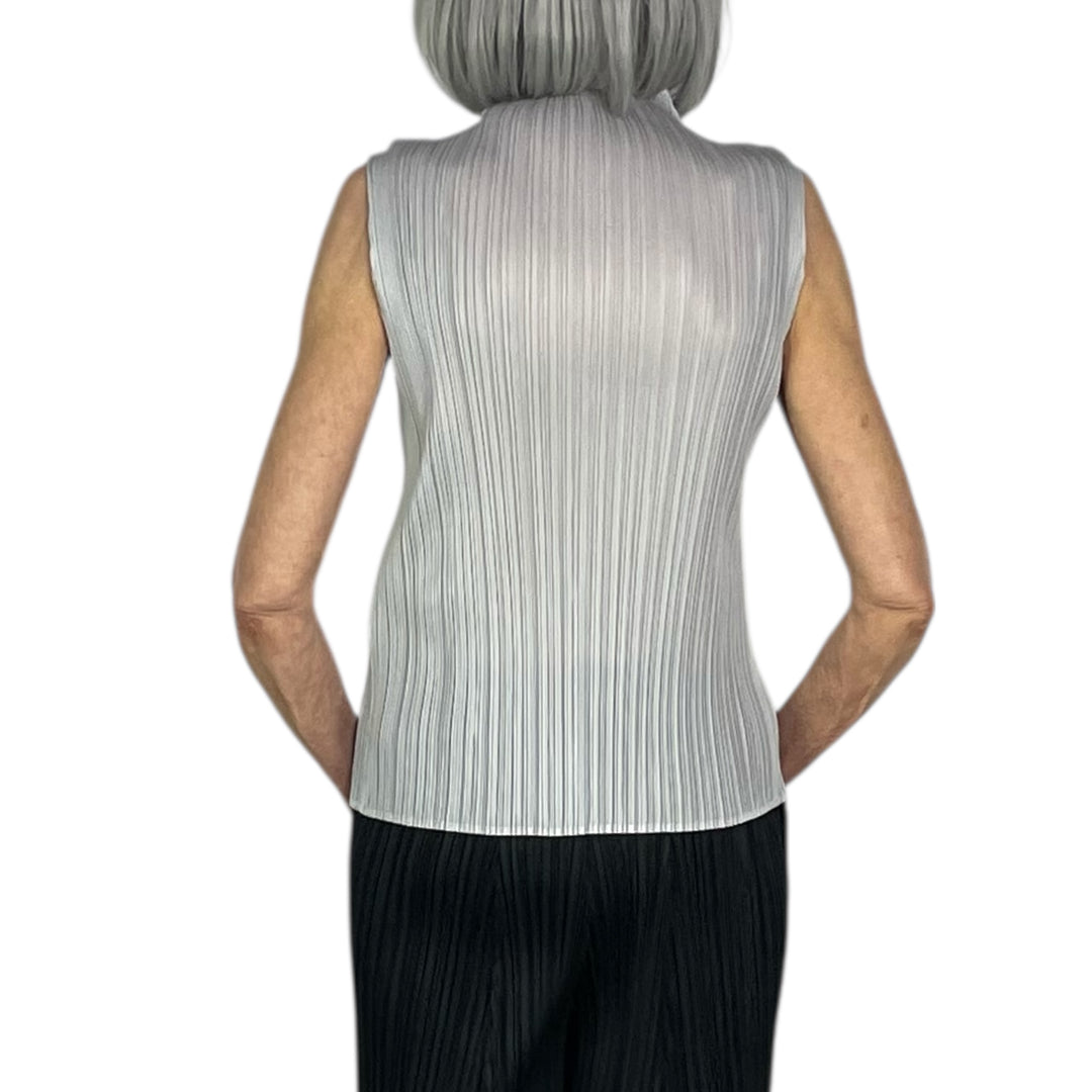 BASICS HI-NECK SLEEVELESS TOP