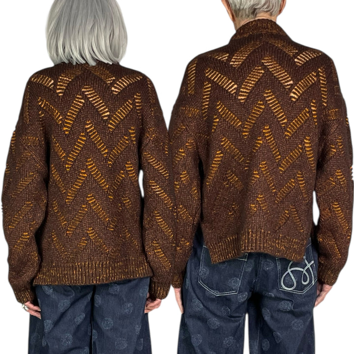 FLAT KNITTED CREWNECK SWEATER