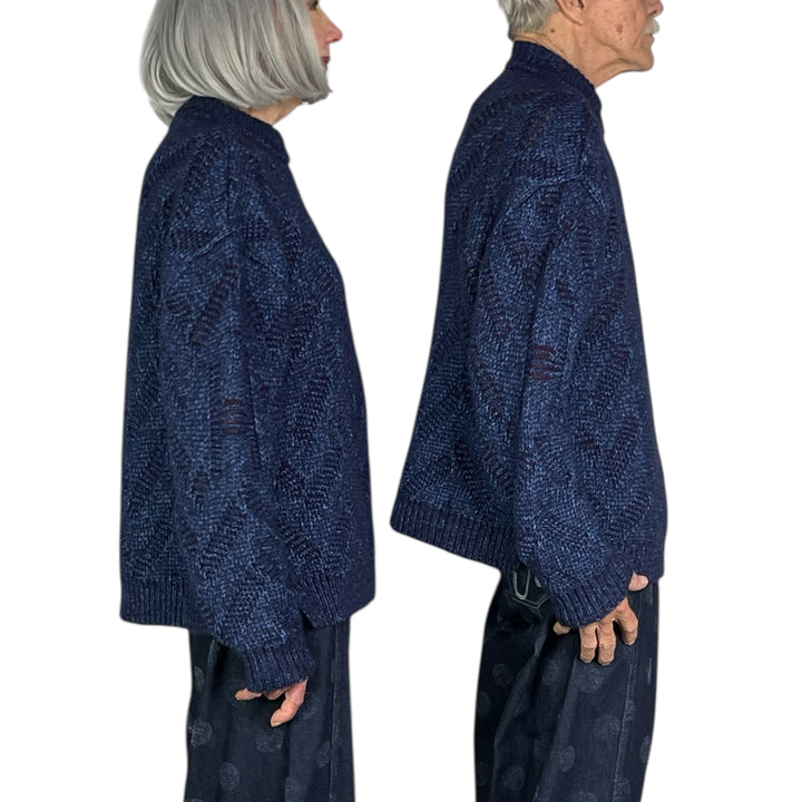 FLAT KNITTED CREWNECK SWEATER