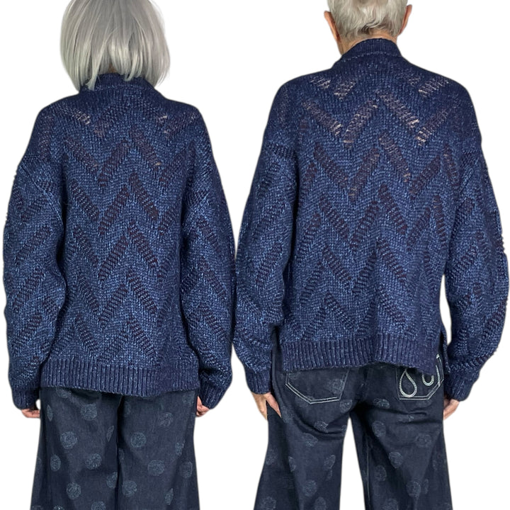 FLAT KNITTED CREWNECK SWEATER