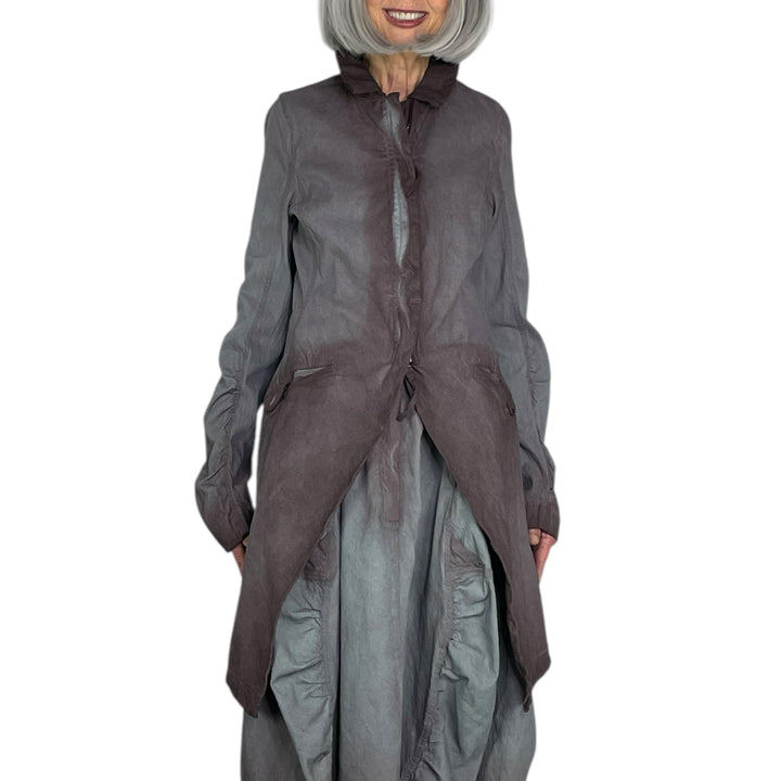 STRETCH TWILL COAT