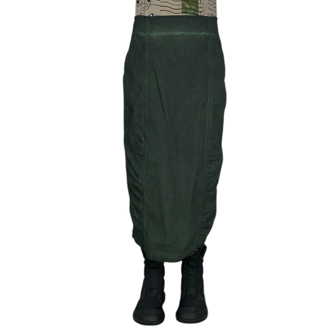STRETCH TWILL SLIM SKIRT