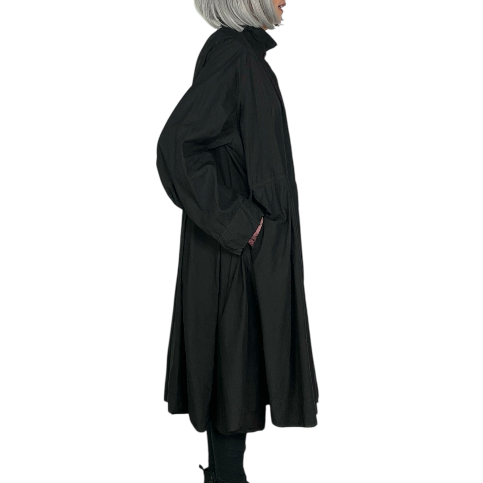 BOX PLEAT POPLIN DRESS – MIO
