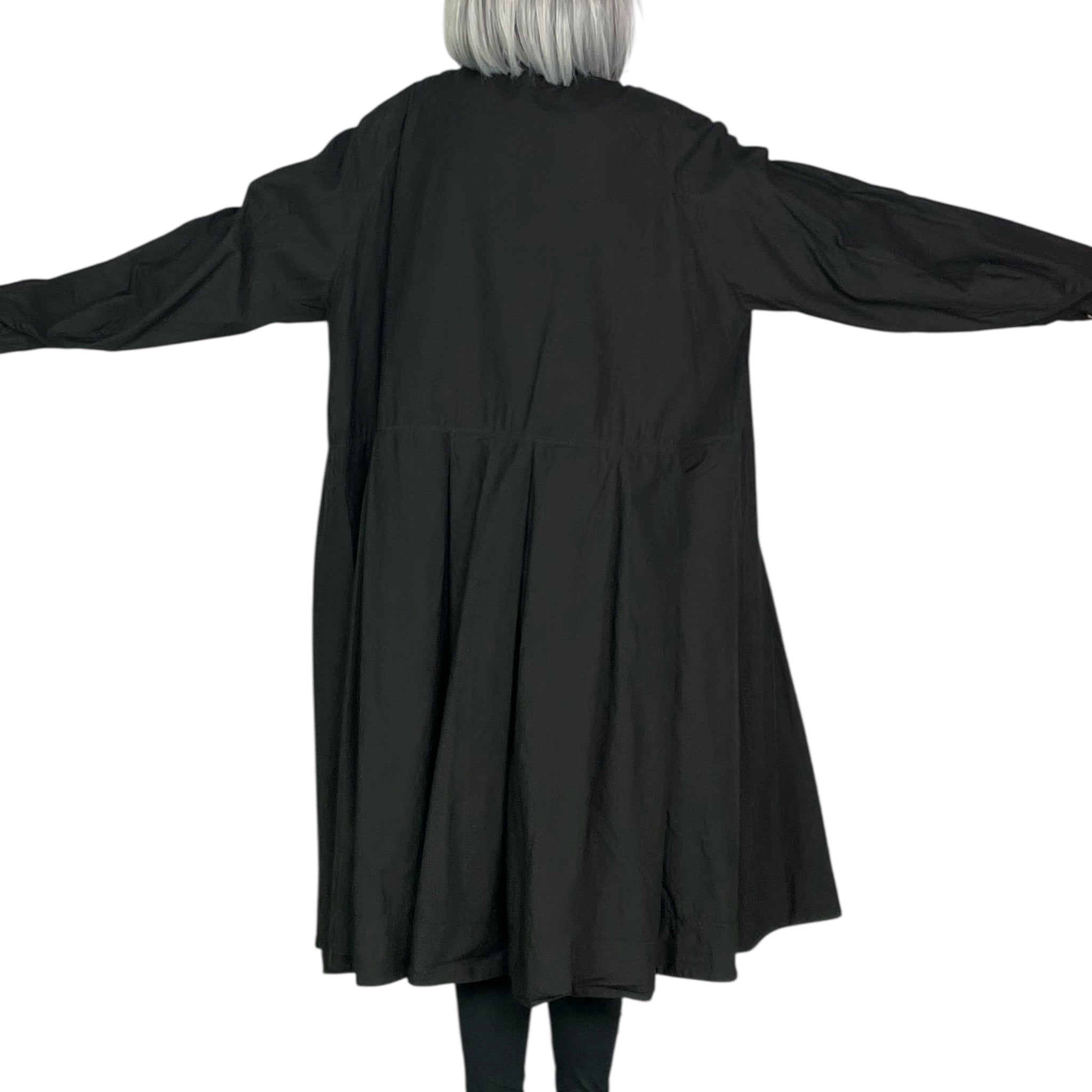 BOX PLEAT POPLIN DRESS – MIO