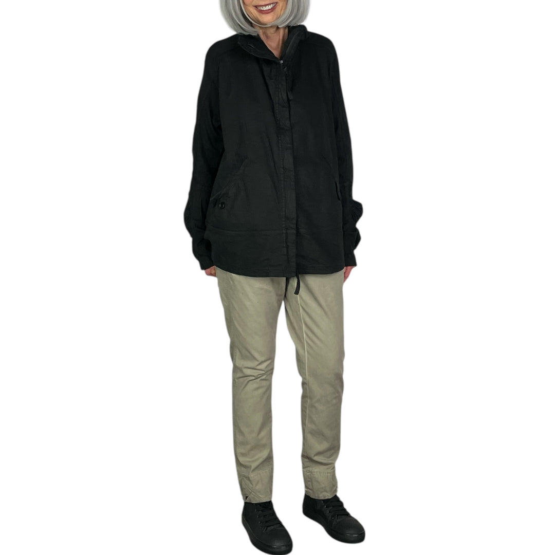 STRETCH TWILL ZIP JACKET