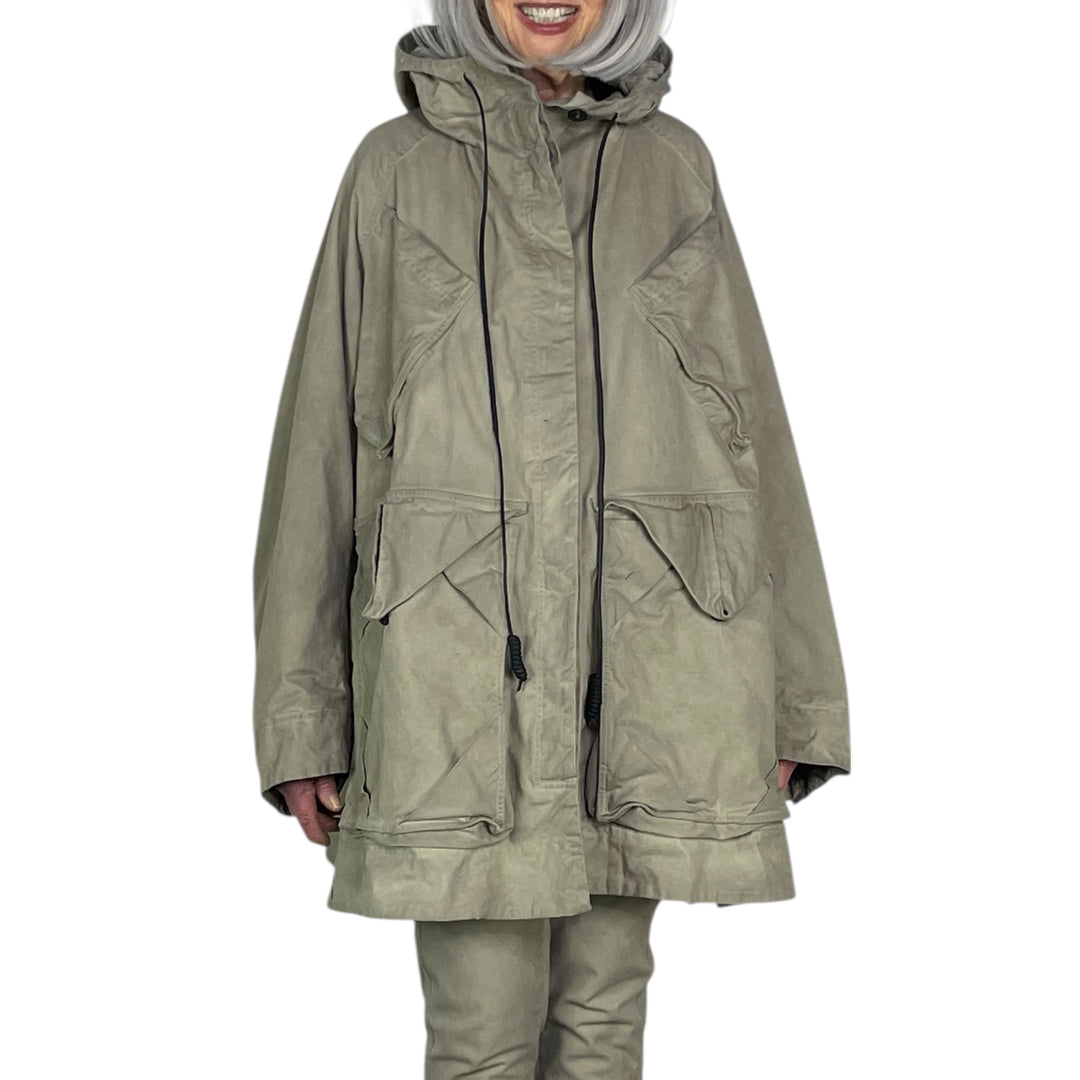 HOODED 4 POCKET JACKET