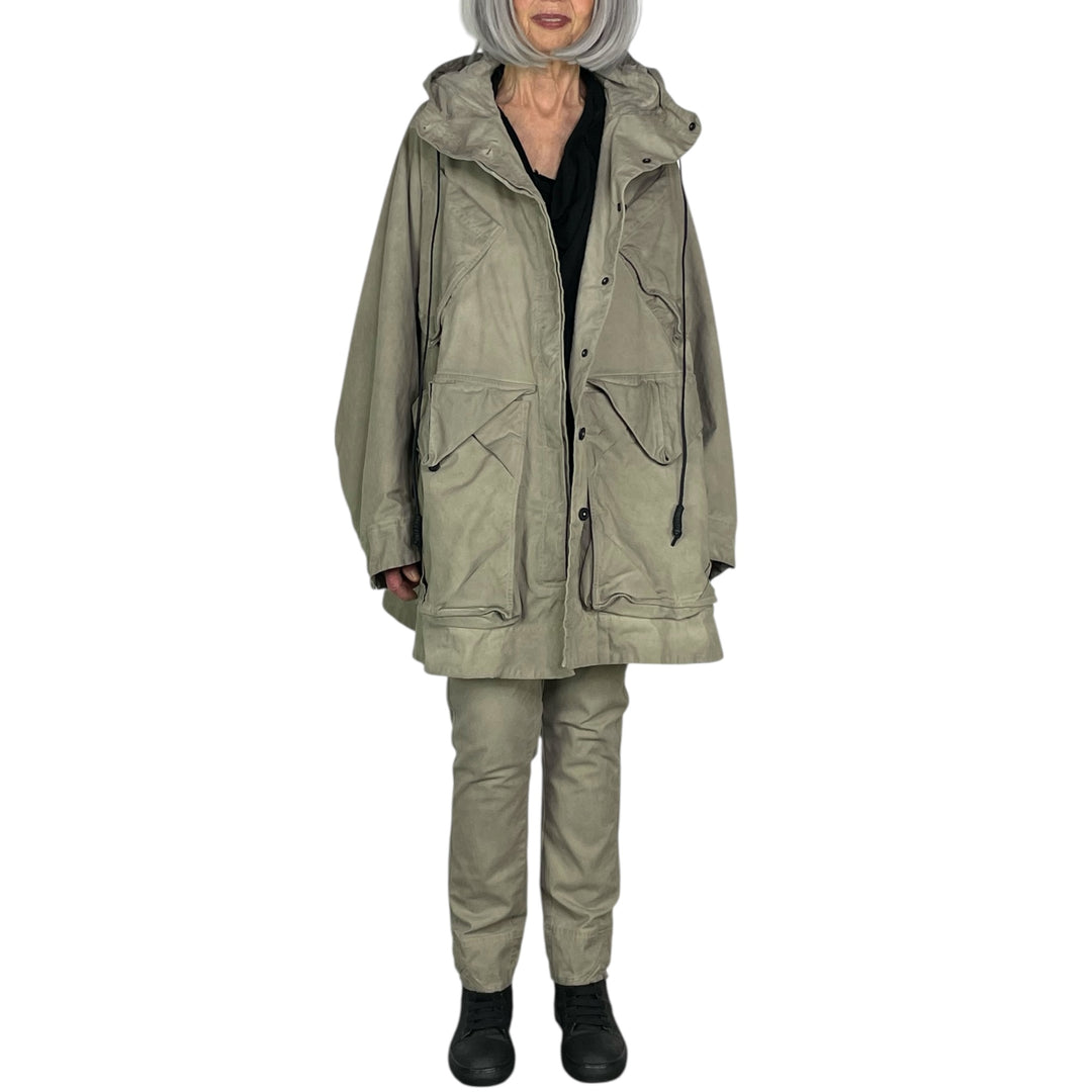 HOODED 4 POCKET JACKET