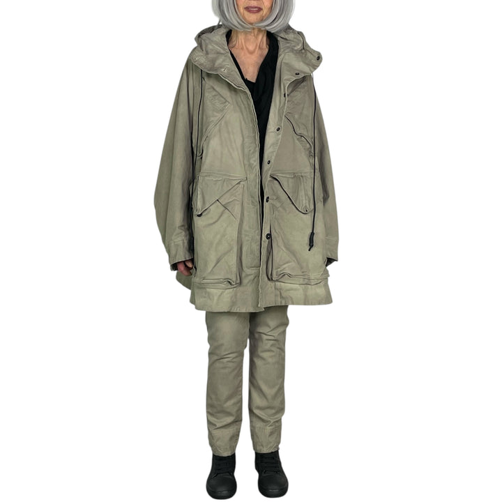 HOODED 4 POCKET JACKET